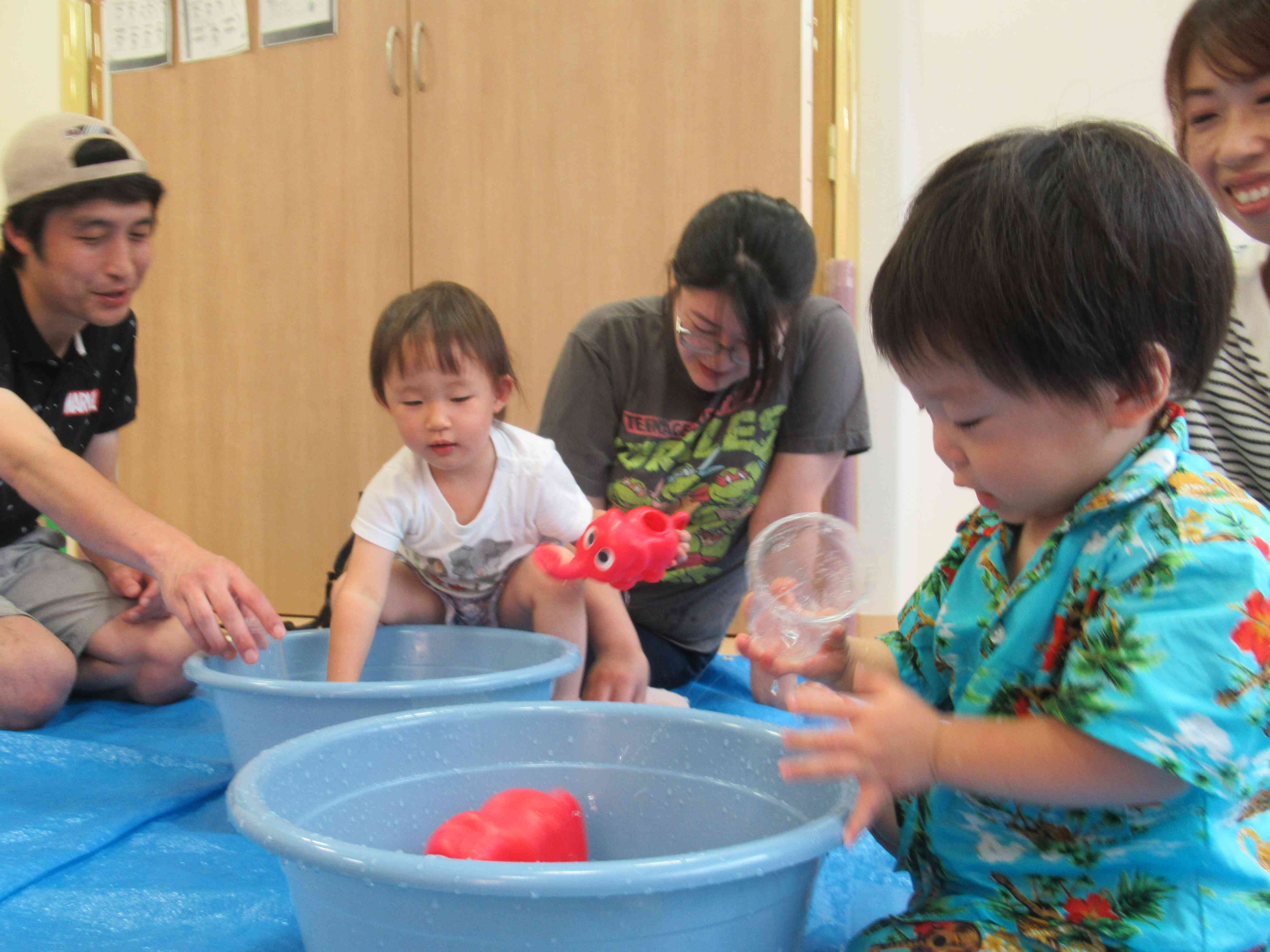 あひる組(1歳児)さんも！