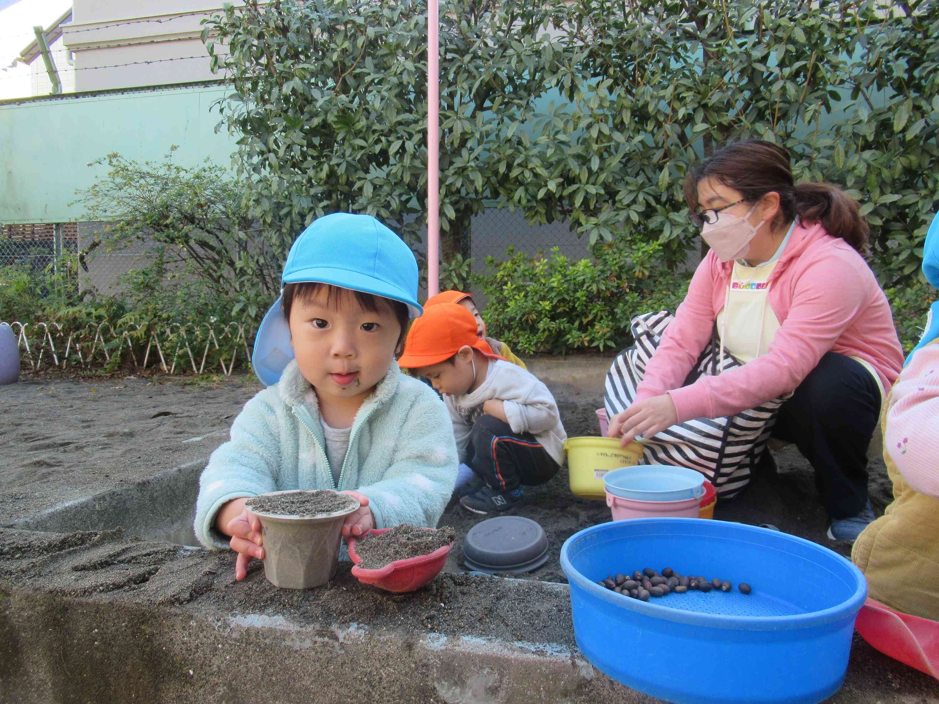 はい、どーぞ！ってあれあれ？？