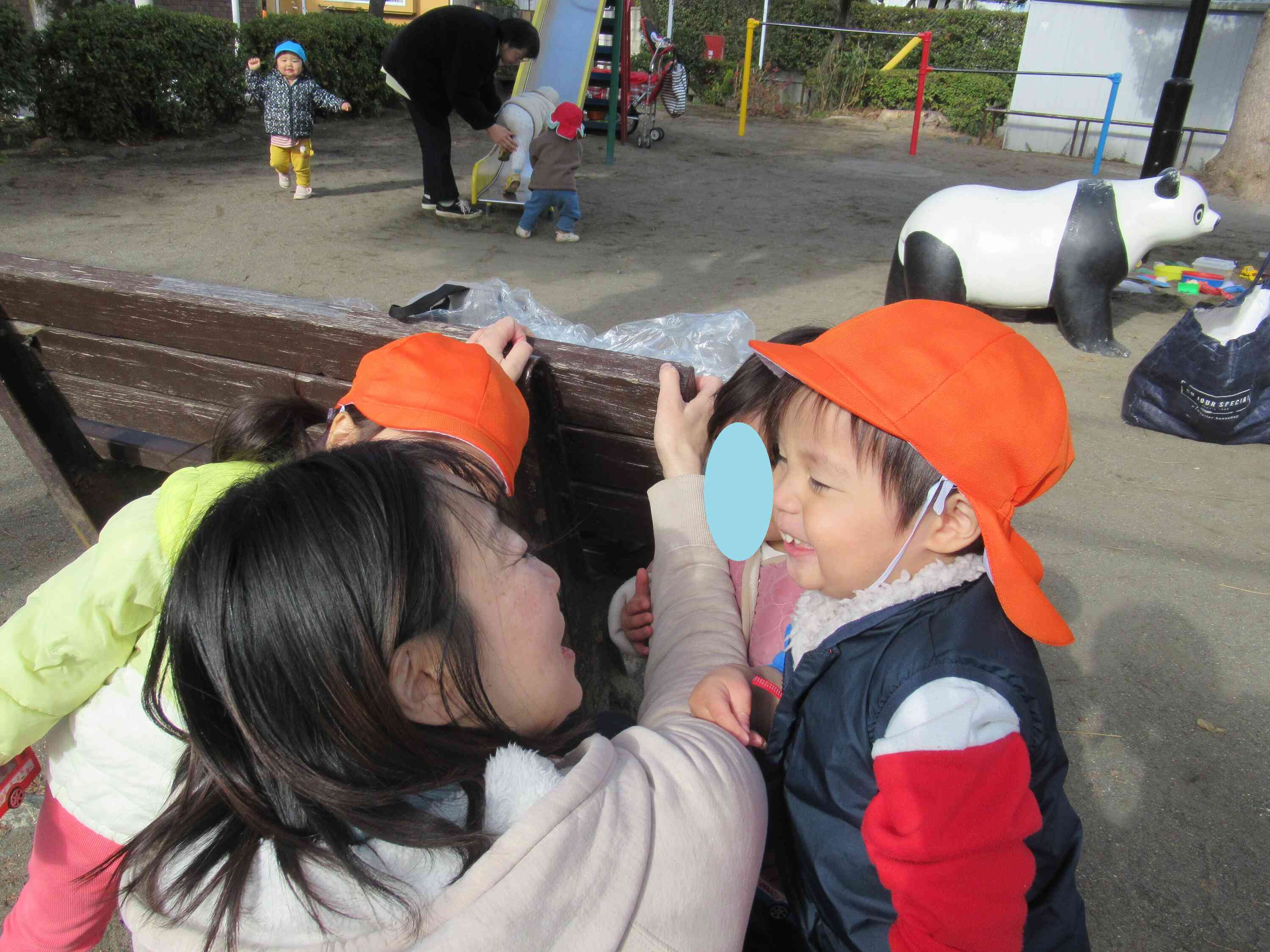 「せんせーあのね！？」なんてどんなお話しているのでしょうか！