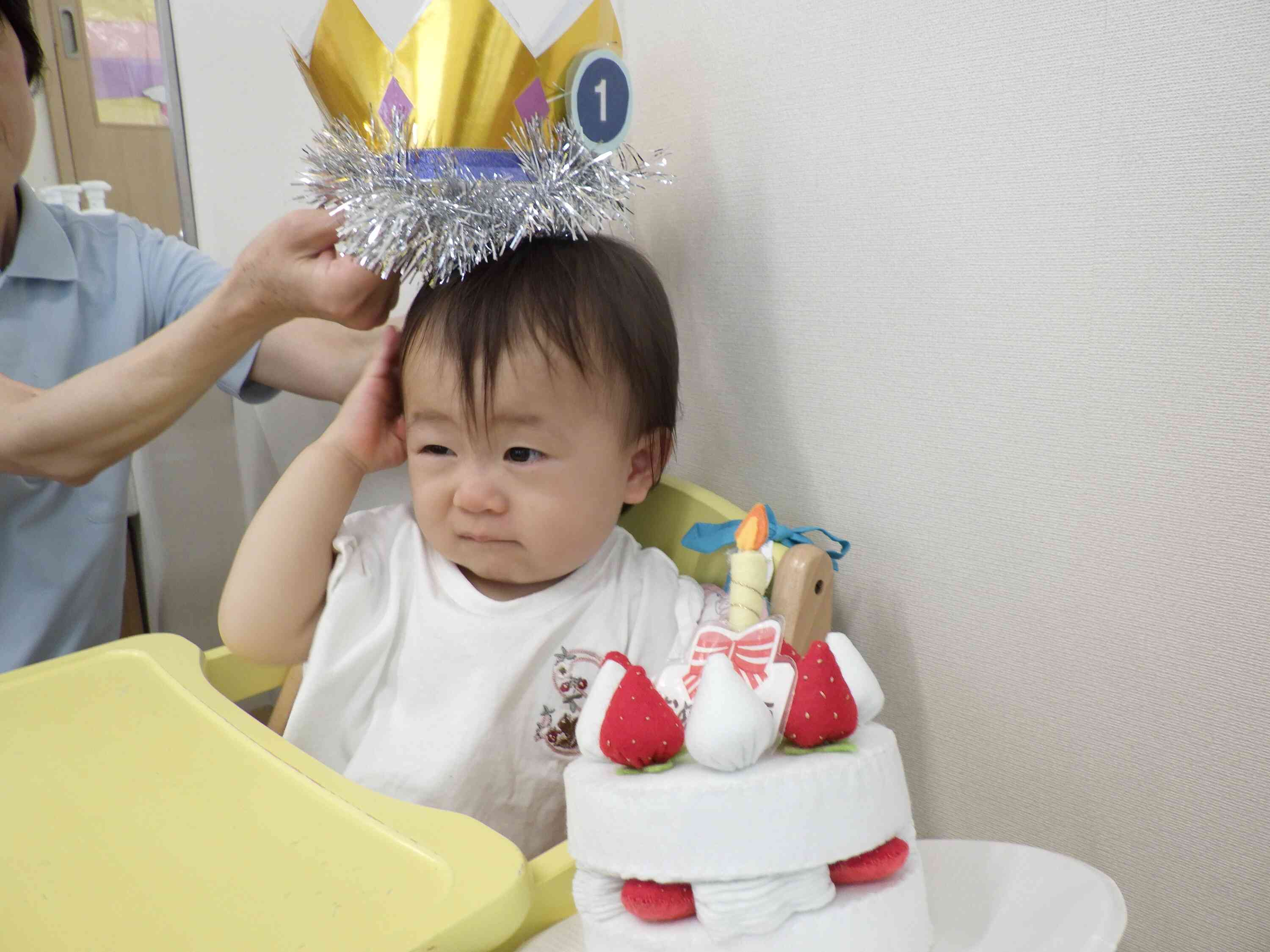冠は初めてかしら