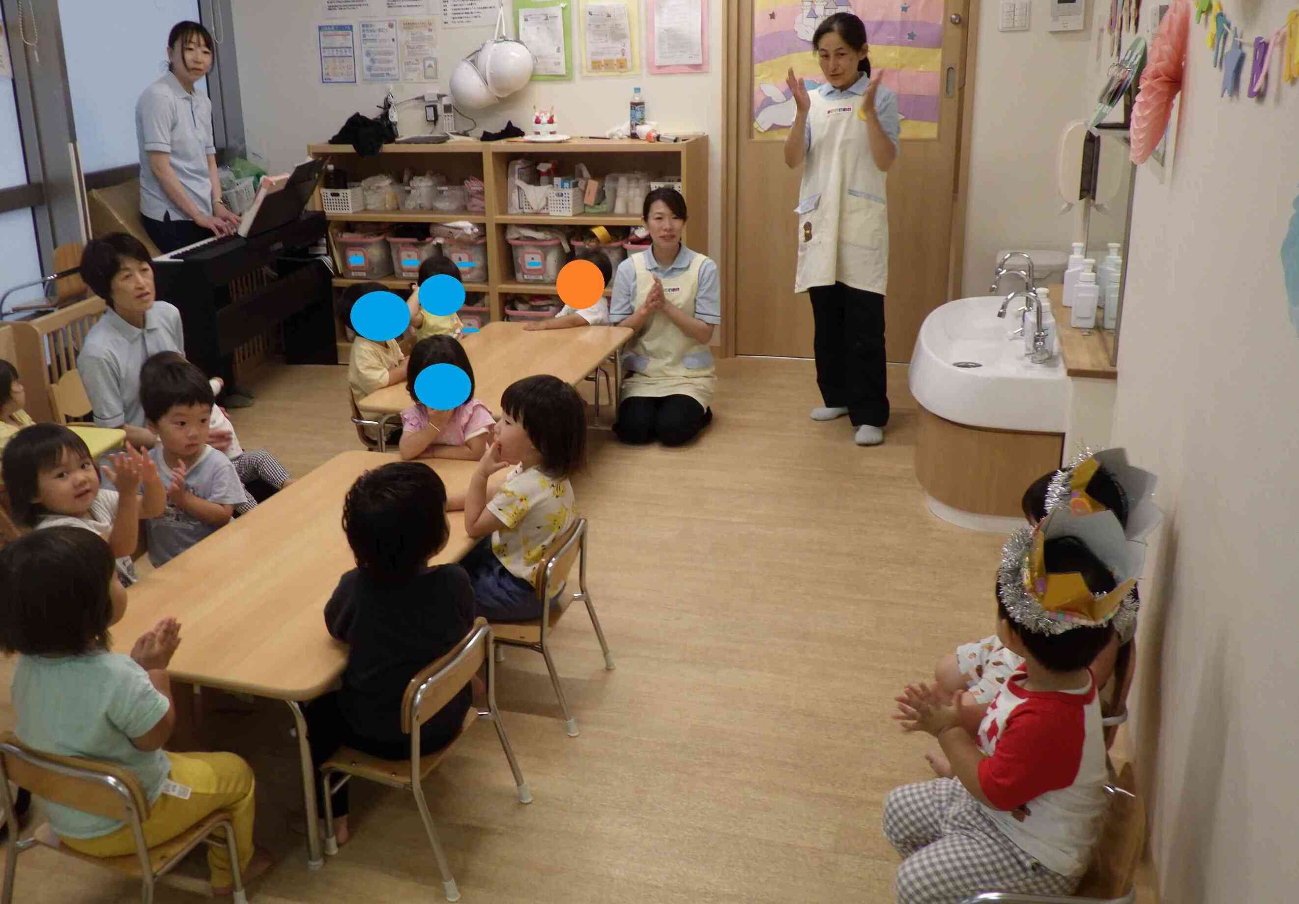 みんなから！