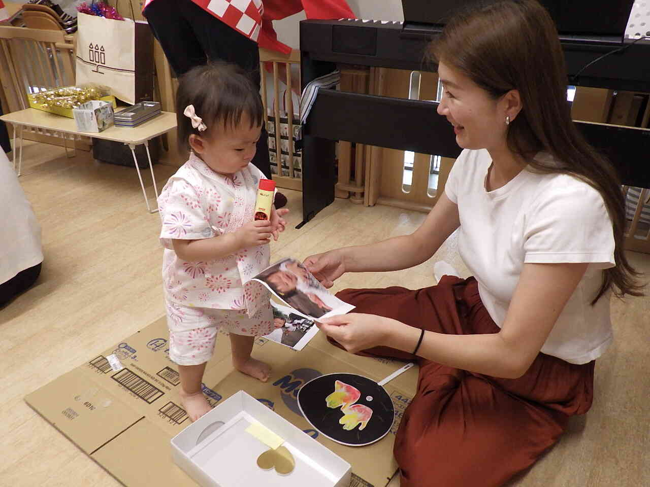 かわいい写真をはってくださいね～