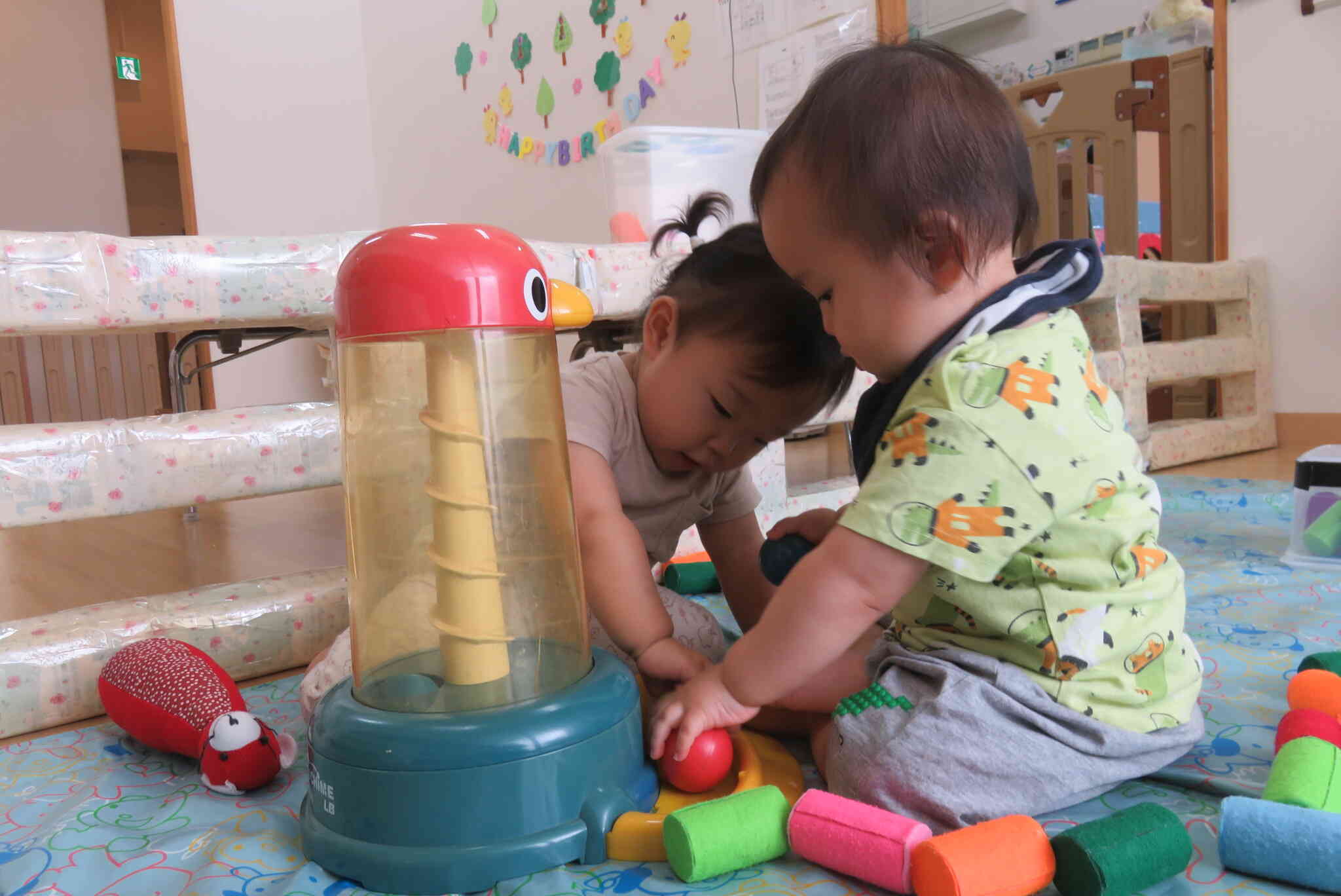 今日のひよこ組さん～0歳児～｜ニチイキッズ夢咲保育園｜ニチイキッズ