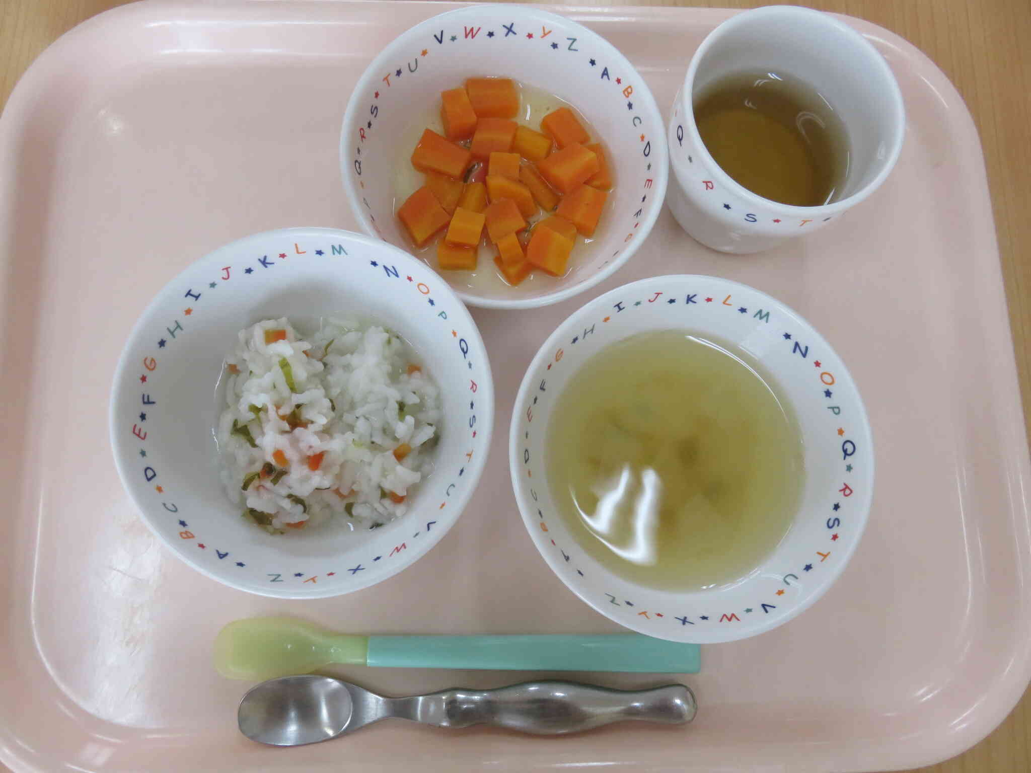 2025年6月13日の給食(離乳食)