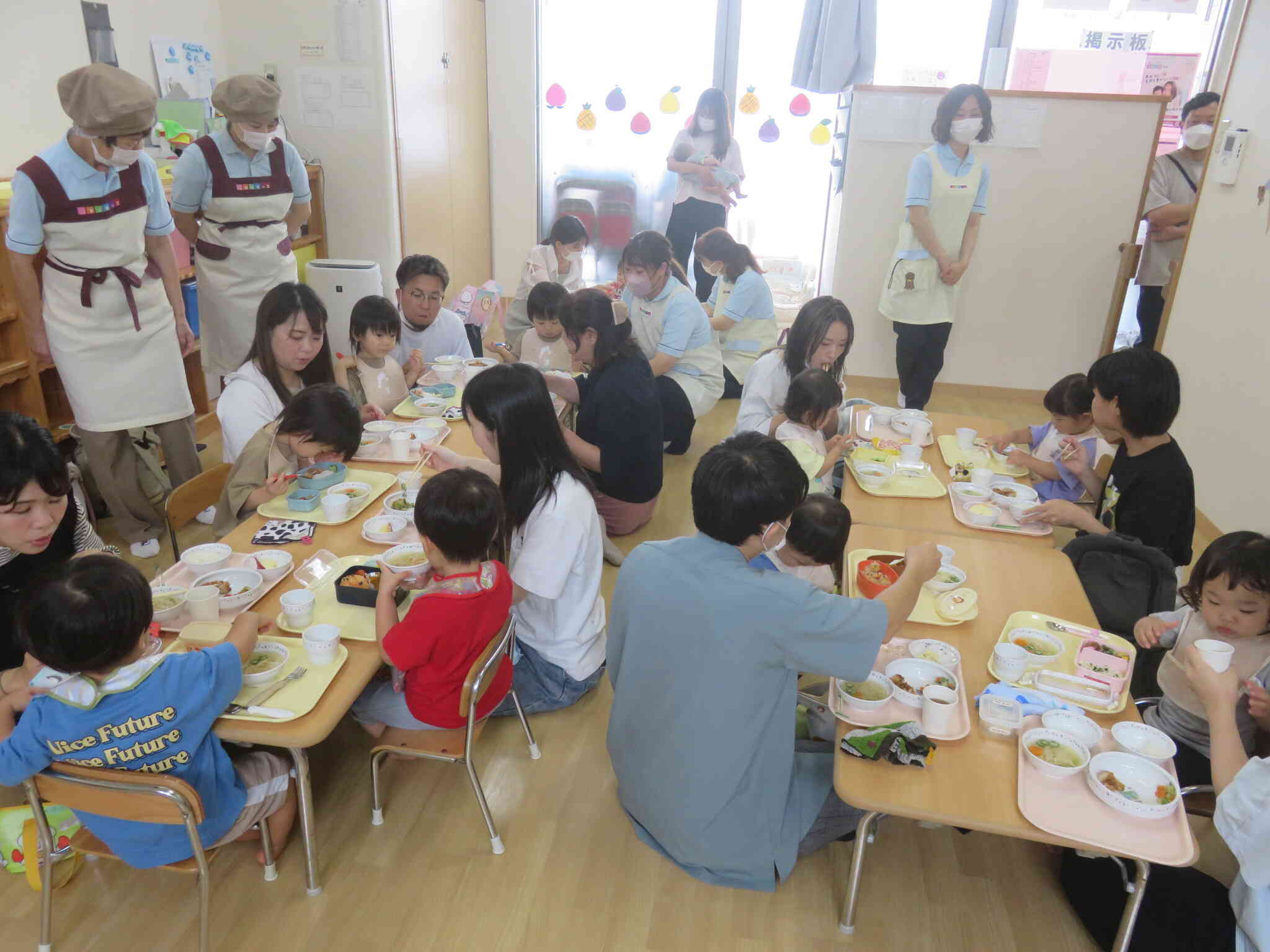 食育『給食交換会』～全クラス～