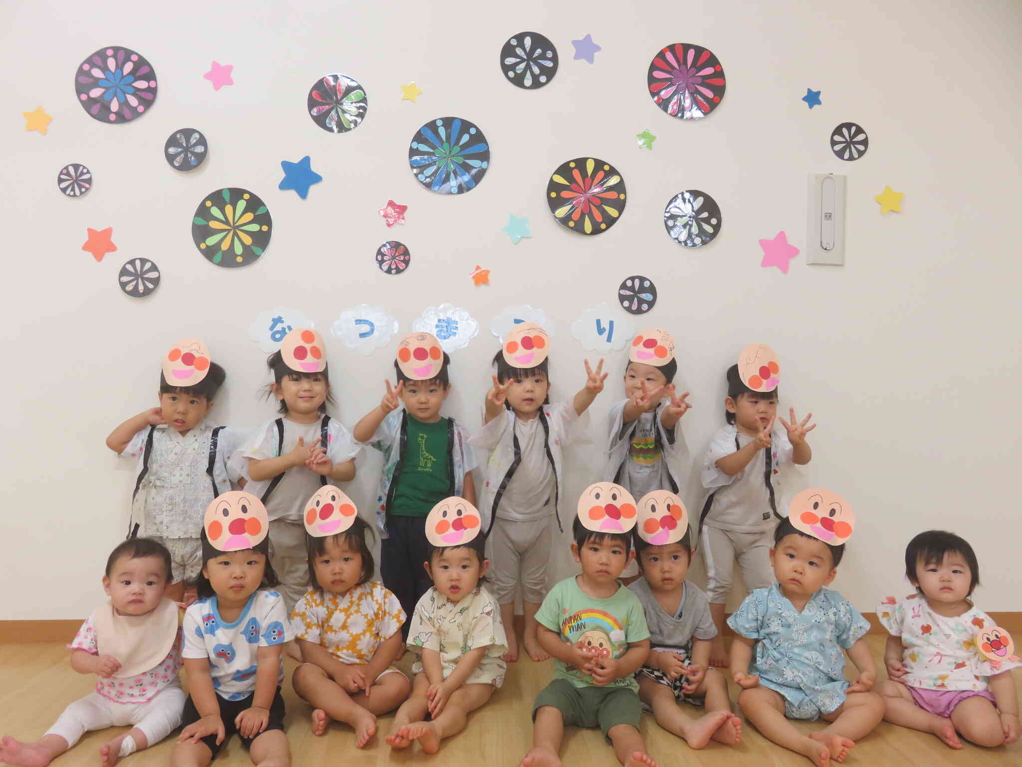夏祭りごっこ☆①～全クラス～