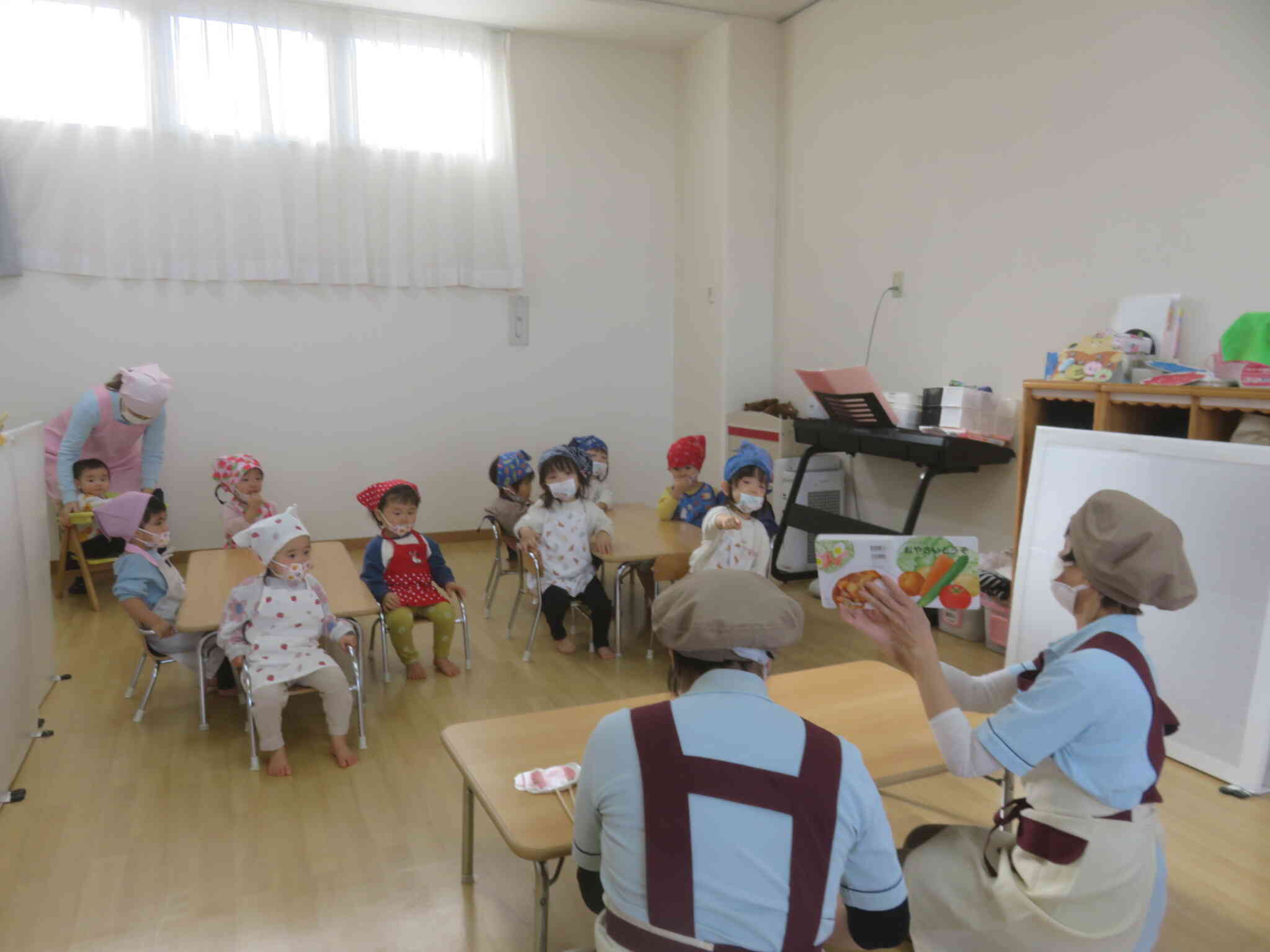 食育【カレー作り】～1・2歳児～