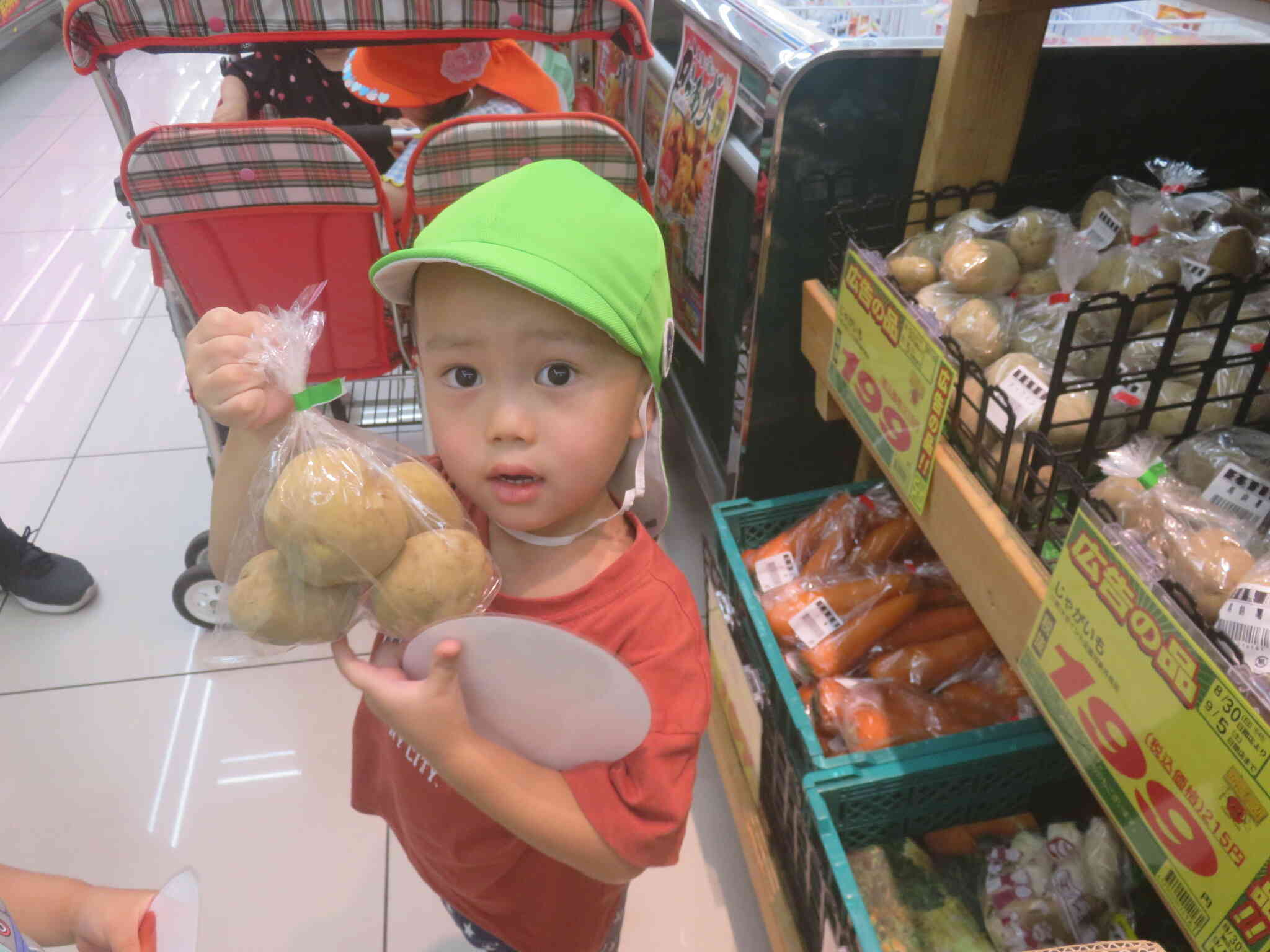 食育『お買い物へ行く』～1・2歳児～