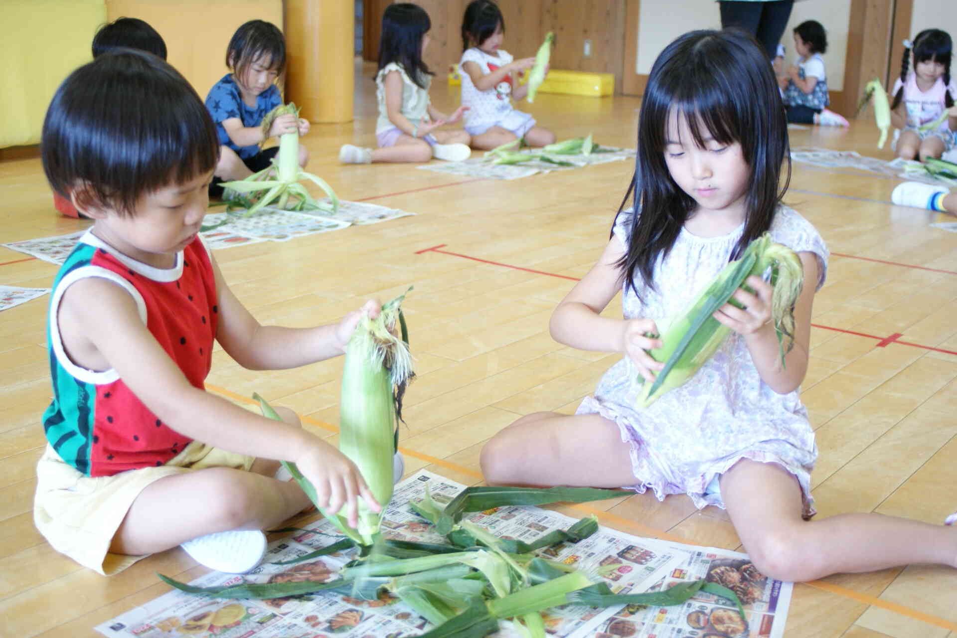 しっかり持ってむくよ～
