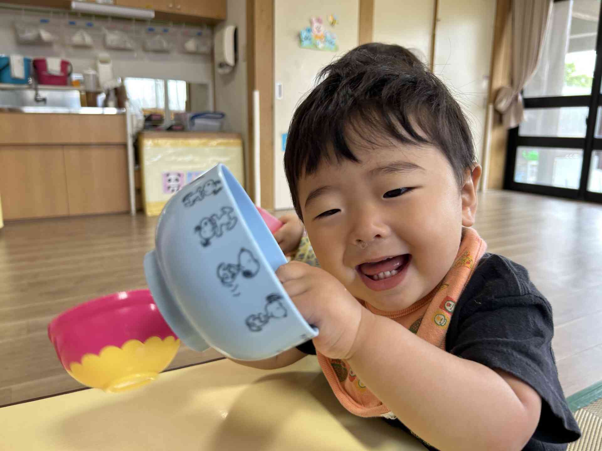 りす組のお部屋の様子を覗いてみよう♪（1歳児）