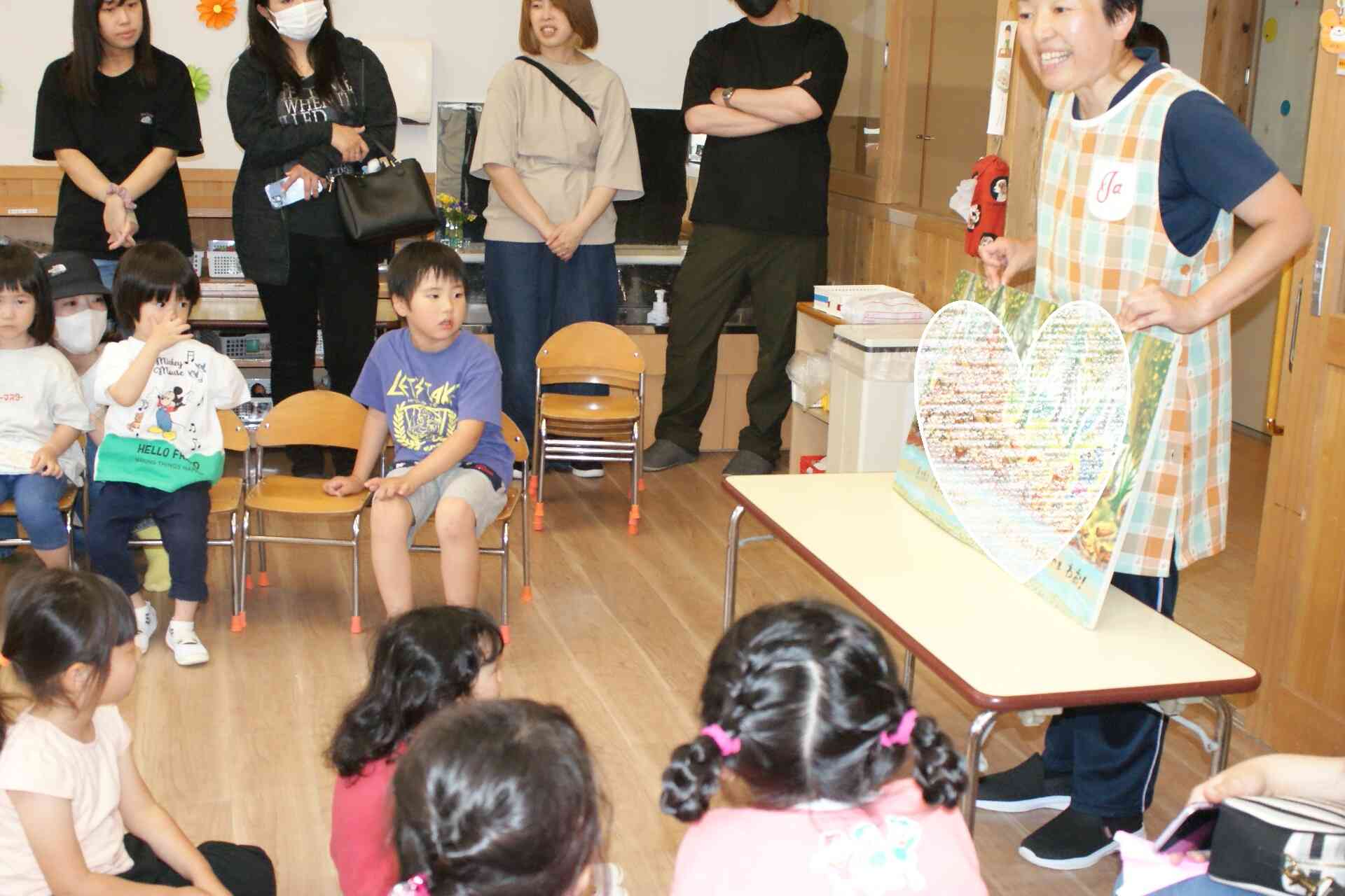 朝の会のお話（ぱんだ組）