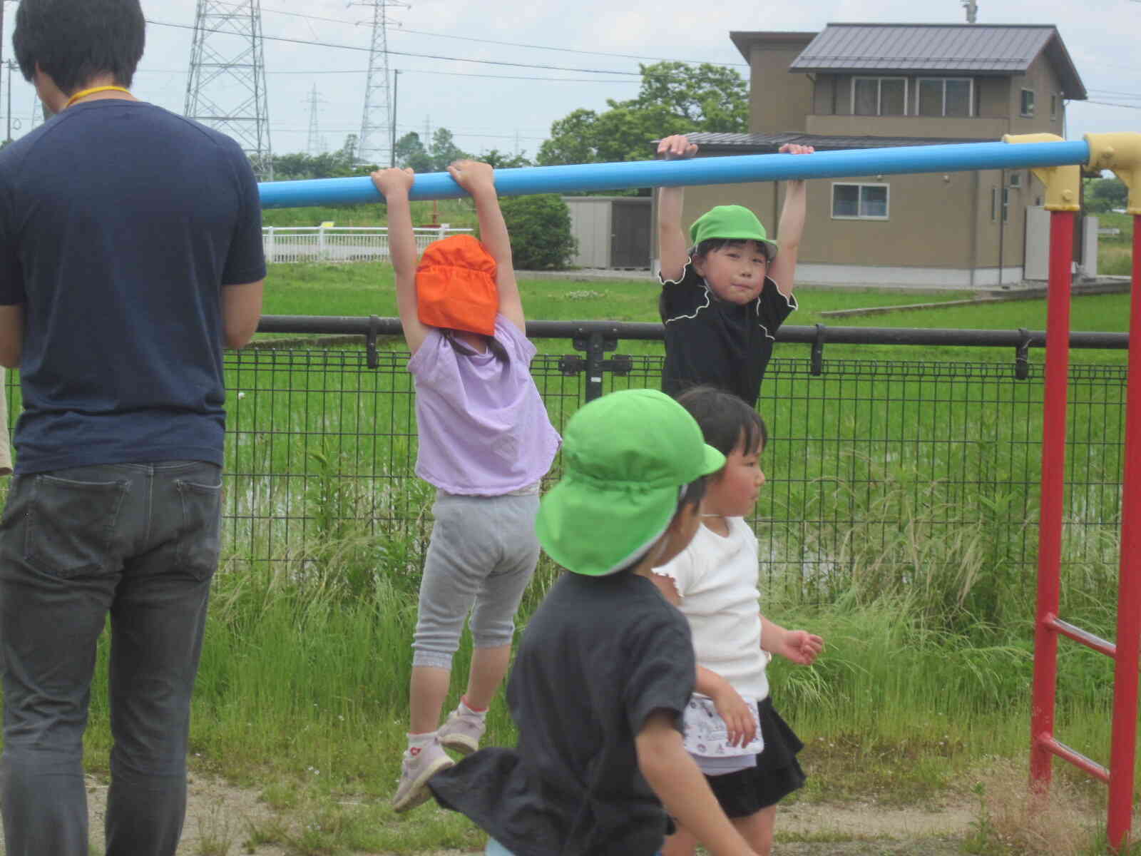 うんていも得意だよ