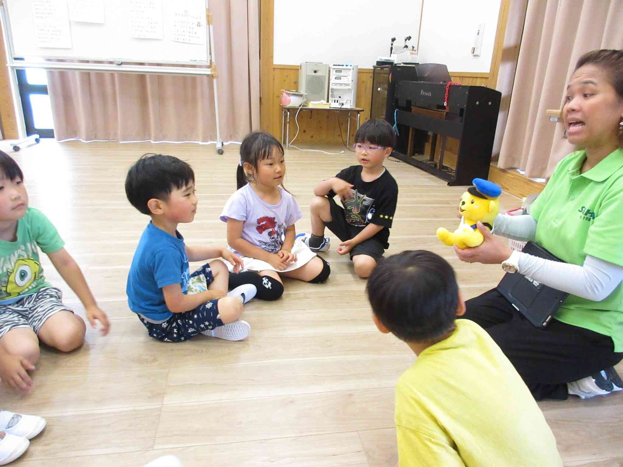 人形を使ってゲームをするよ