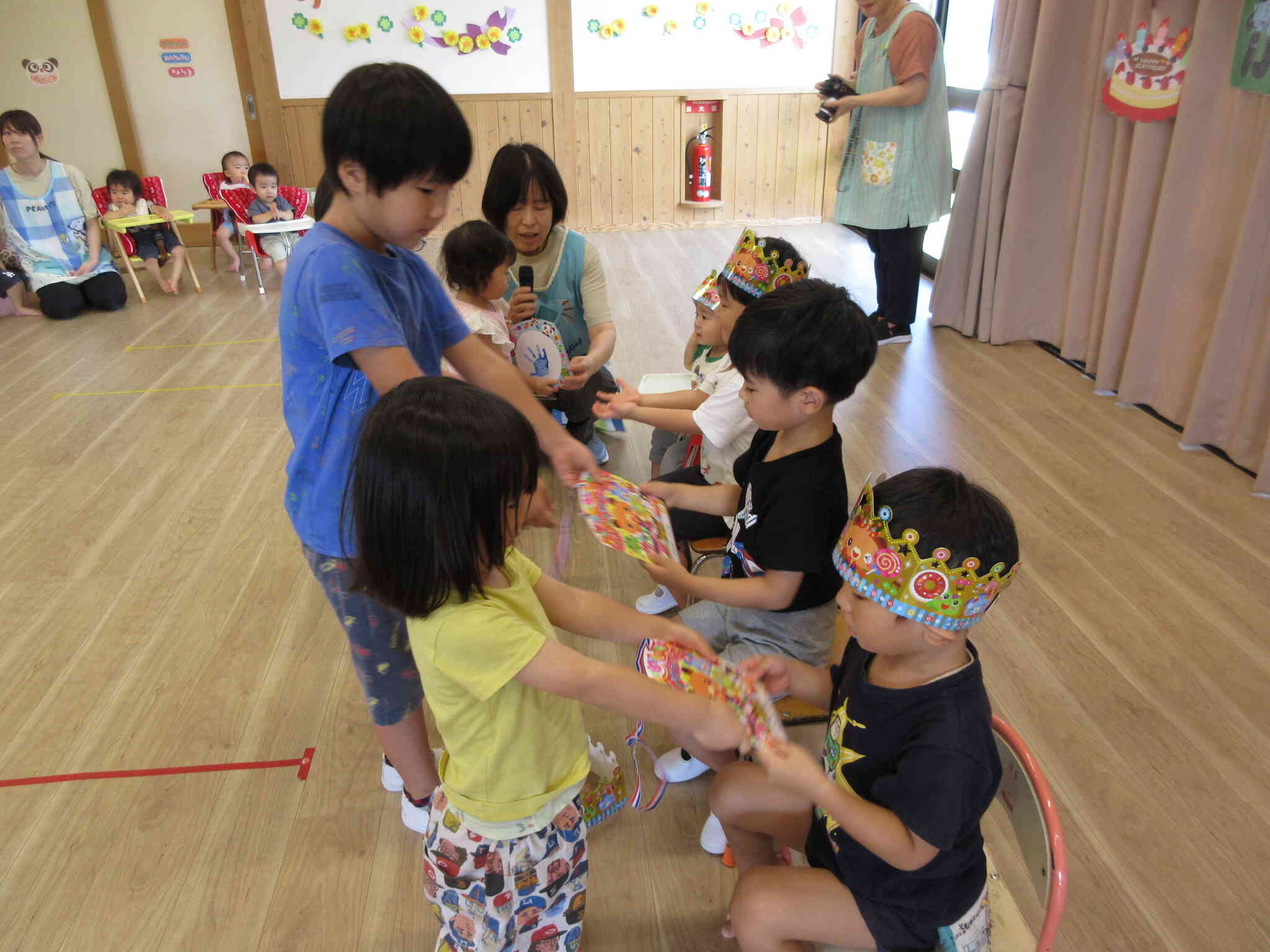 お誕生カードをどうぞ！おめでとう！