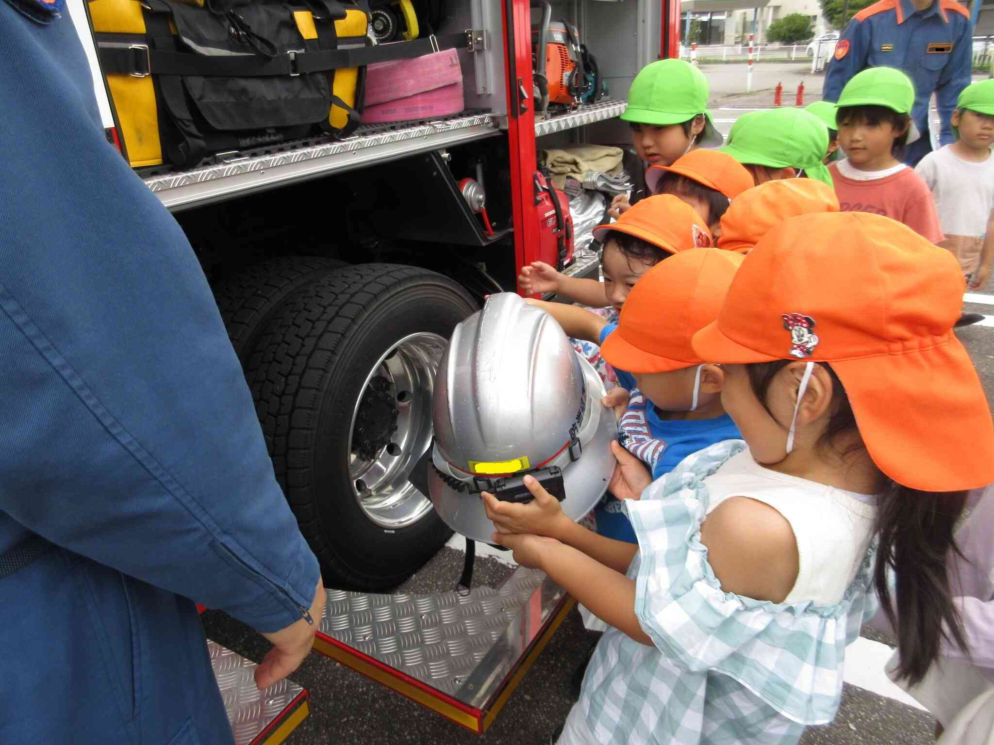 消防車見学