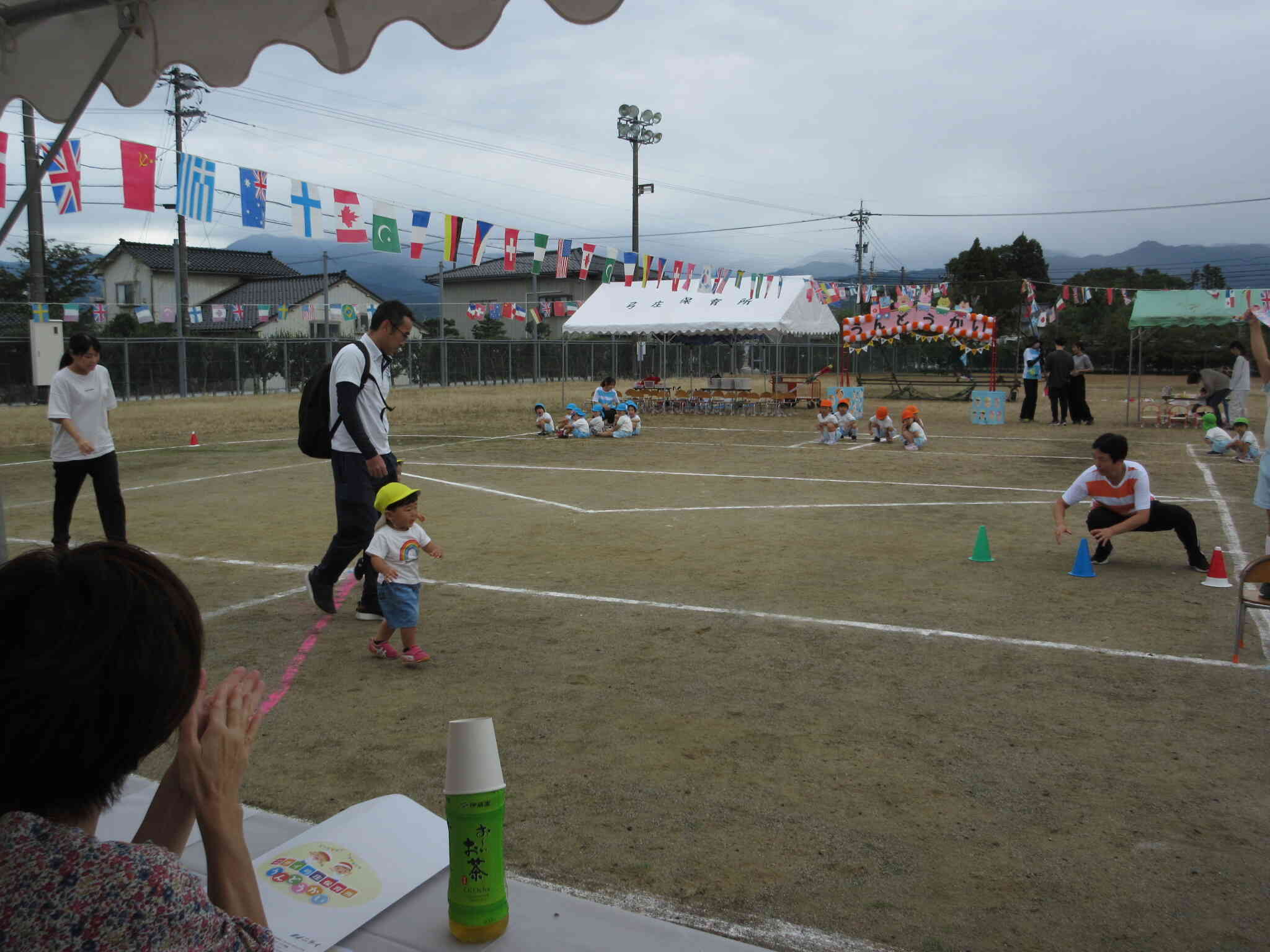 次は、かけっこよーいドンッ！！