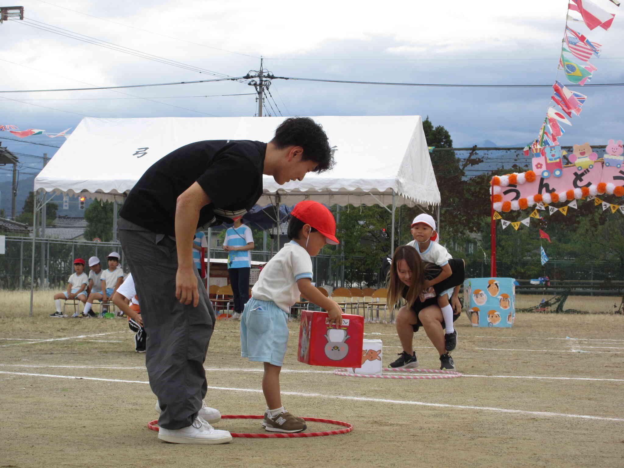 なにが出るかな？楽しみだね