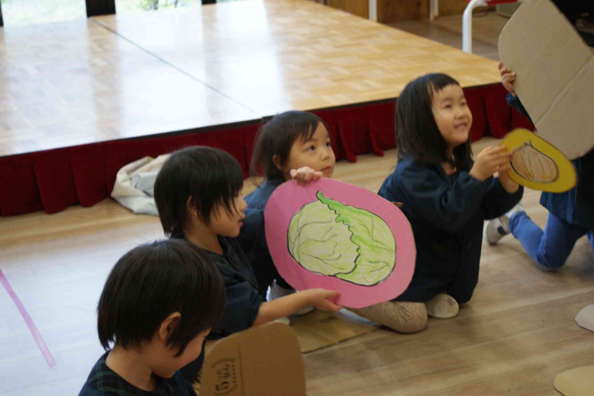 好きな野菜見つけた！