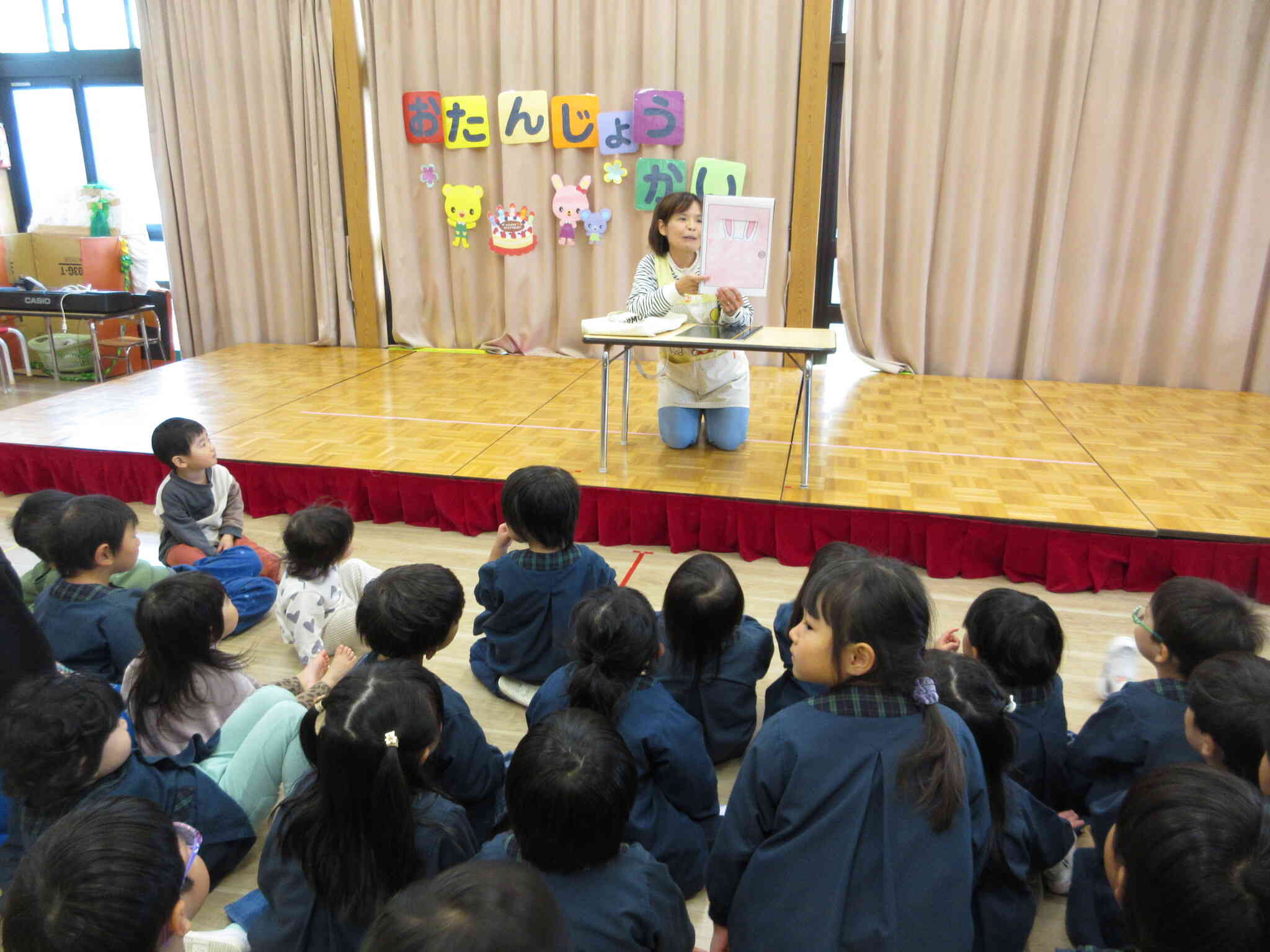 トントントンだれですかー？