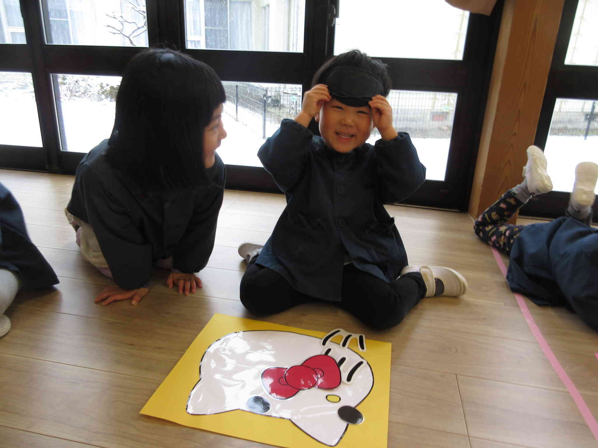 面白い顔になった！