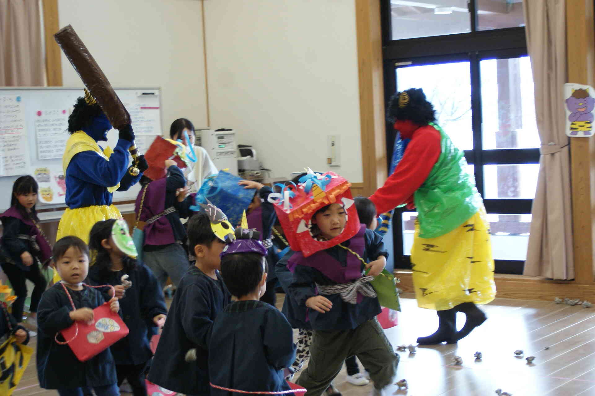 心の中の鬼を追い払うぞ！！