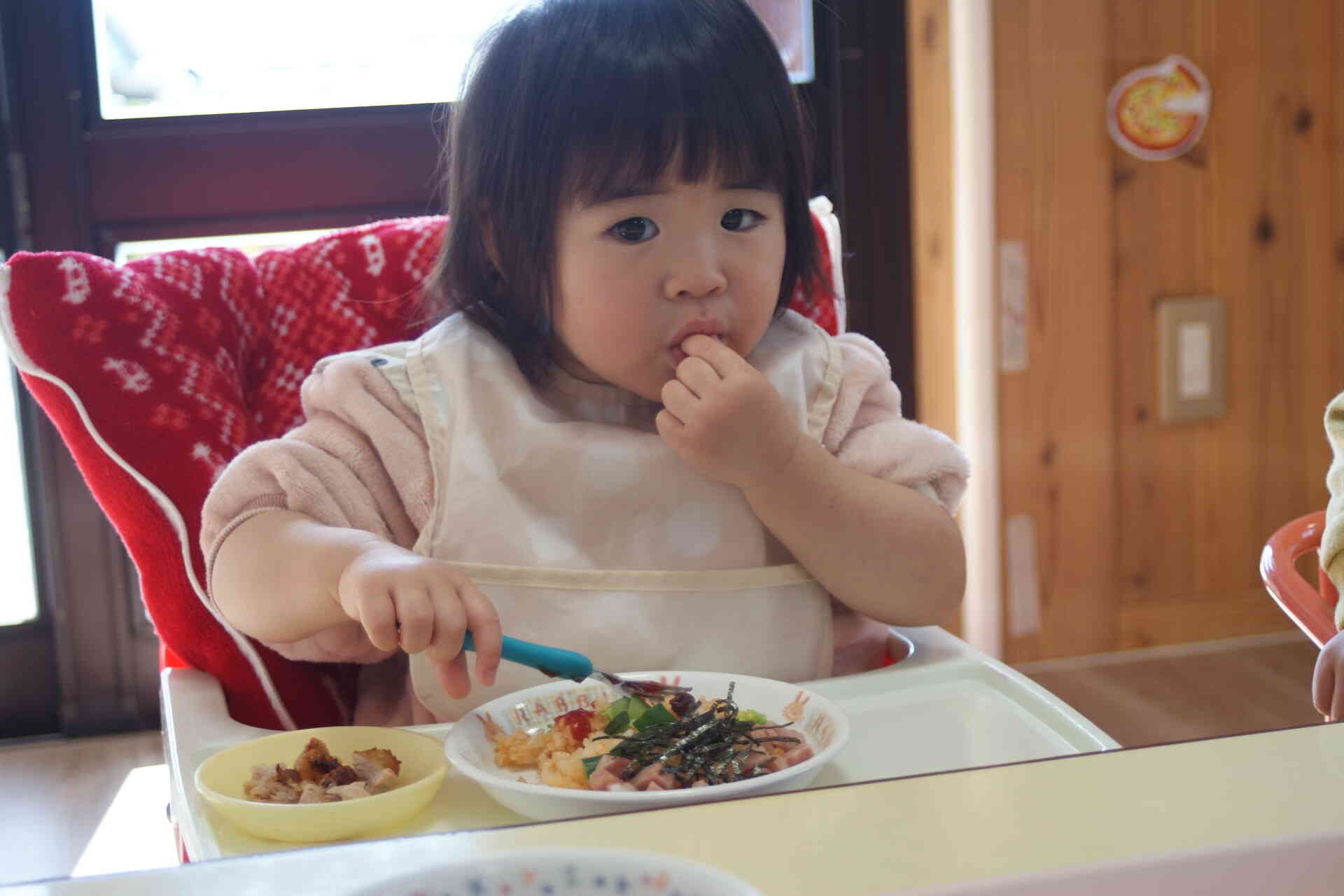 「ごはんおいしい～！」