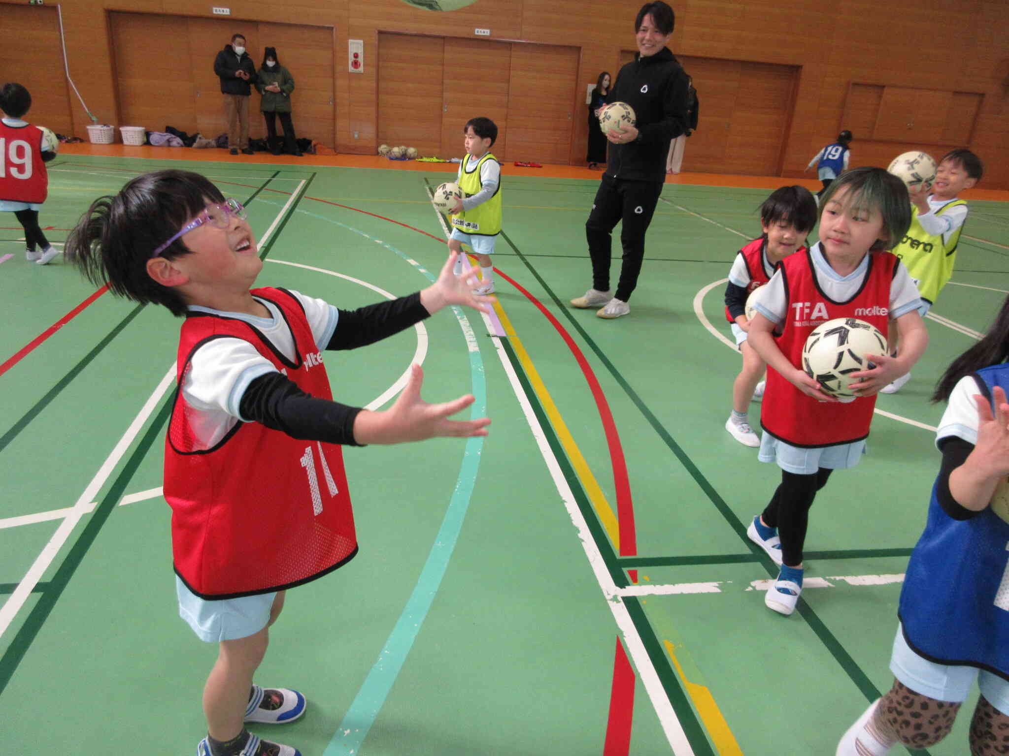 ボール慣れ練習