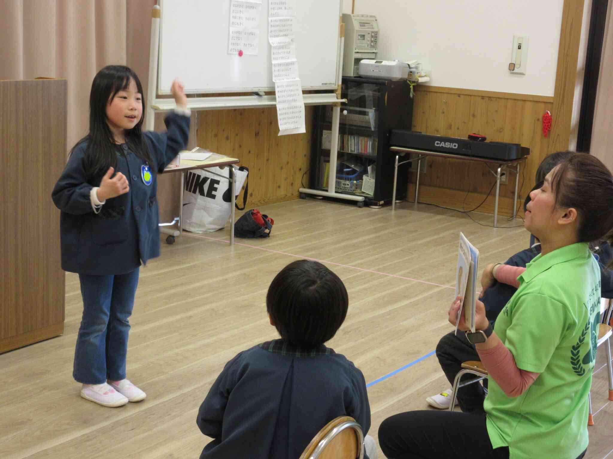 最後の英語教室（５歳児）