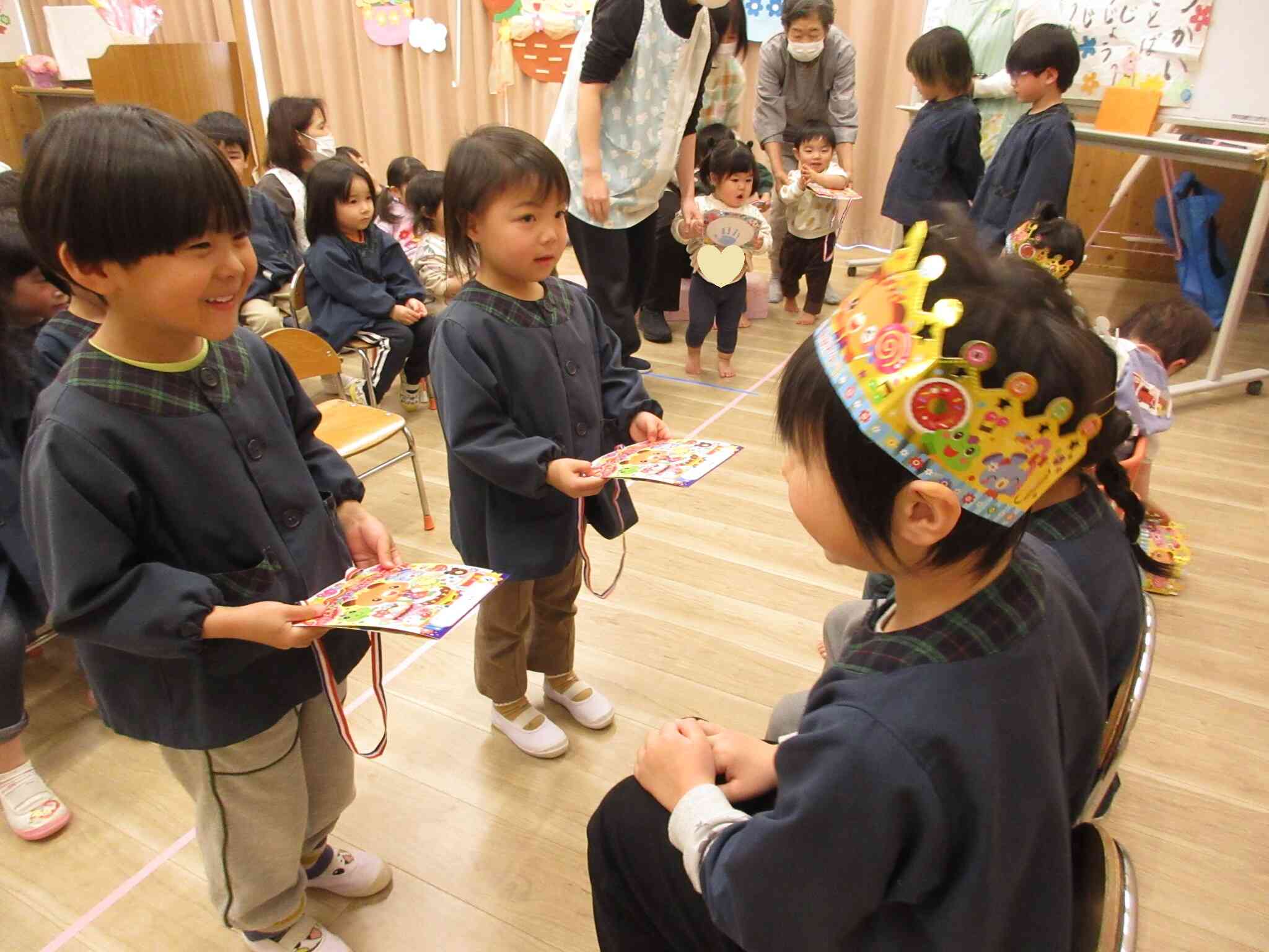 プレゼントどーぞ！