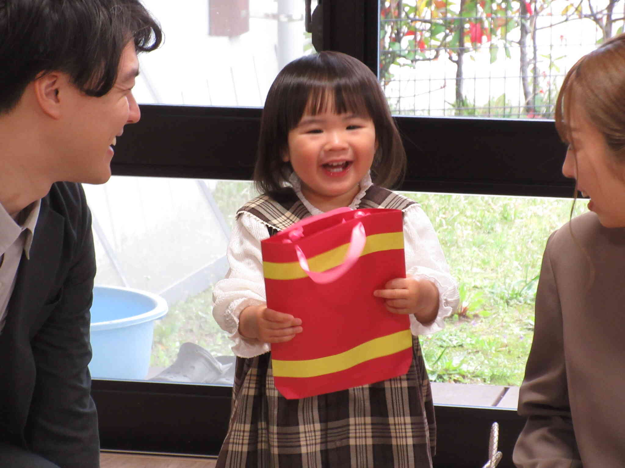 おみやげのどらやき！今日１番の笑顔でした(笑)