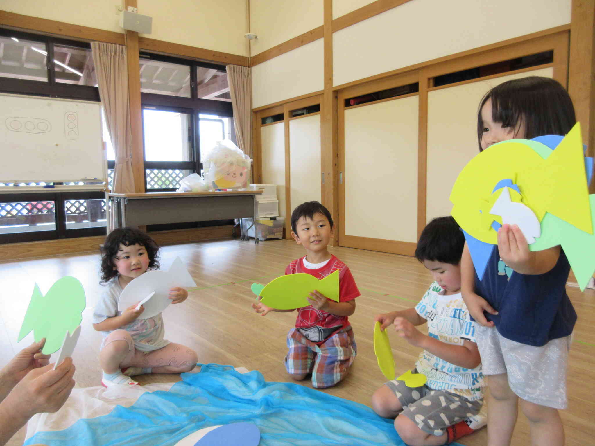 布で遊ぼう！
