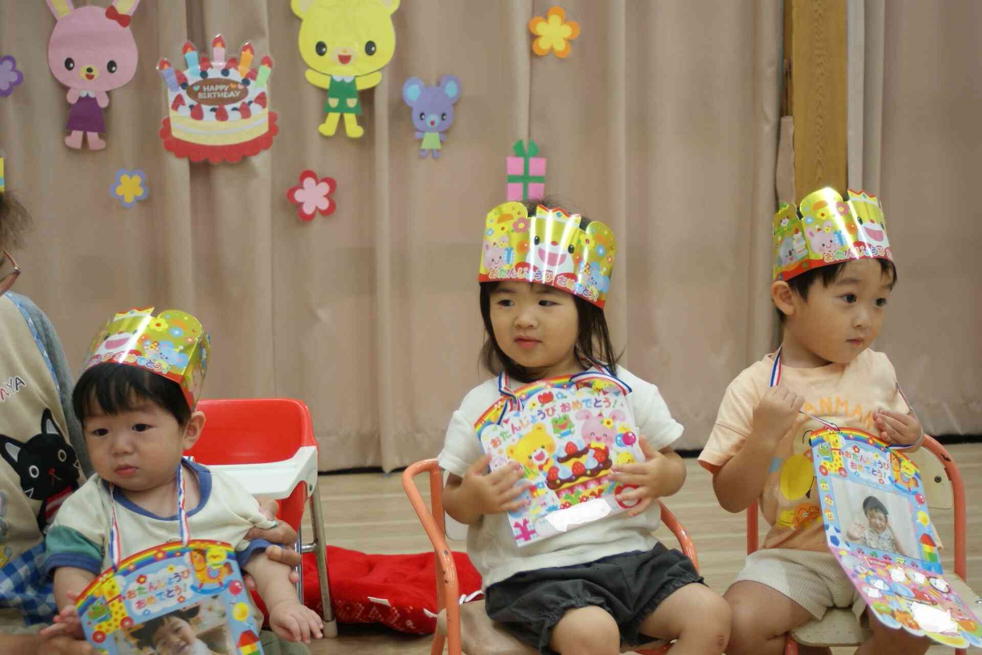 8月　誕生会