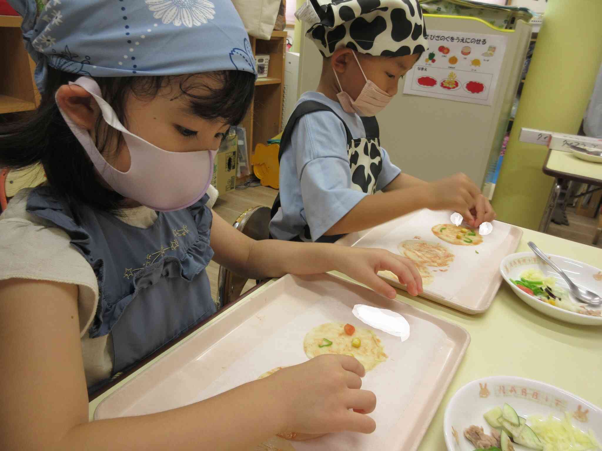 どんな風にトッピングしようかな？
