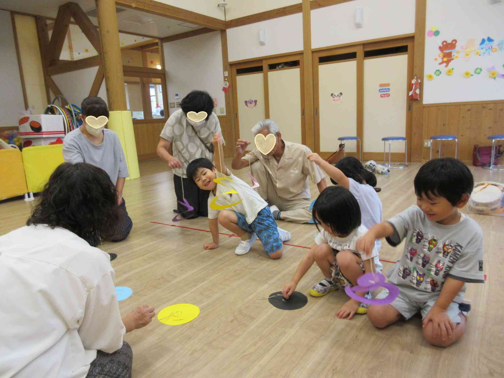 ♪おばけがで～た