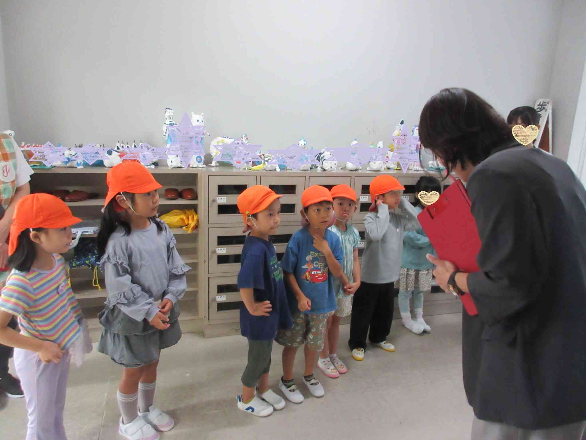 学校見学に行って来たよ（５歳児）