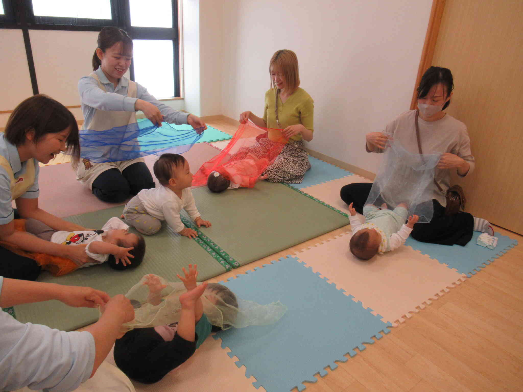 みんなでふれあい遊び