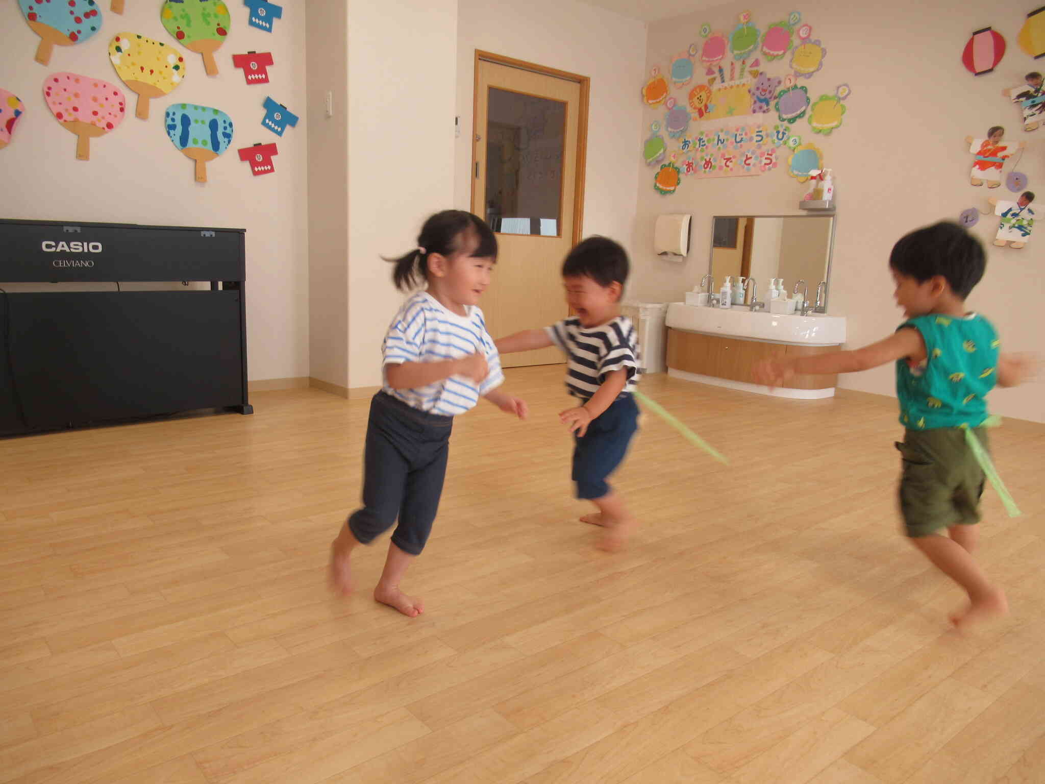 しっぽをとっちゃうぞ！！～うさぎ組・2歳児～