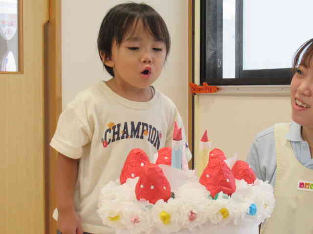 10月お誕生会をしたよ♪