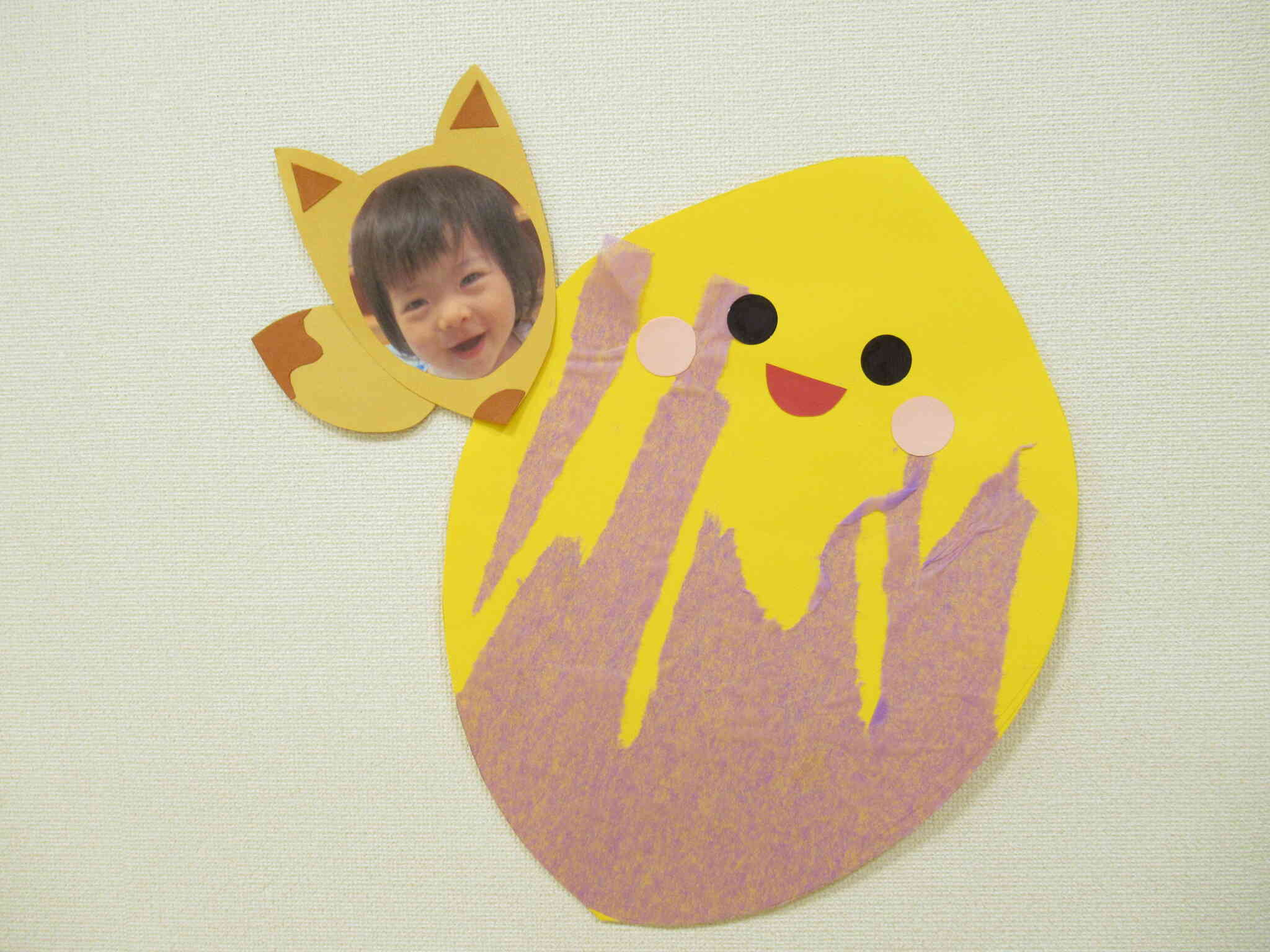 製作遊びをしました（ひよこ組）