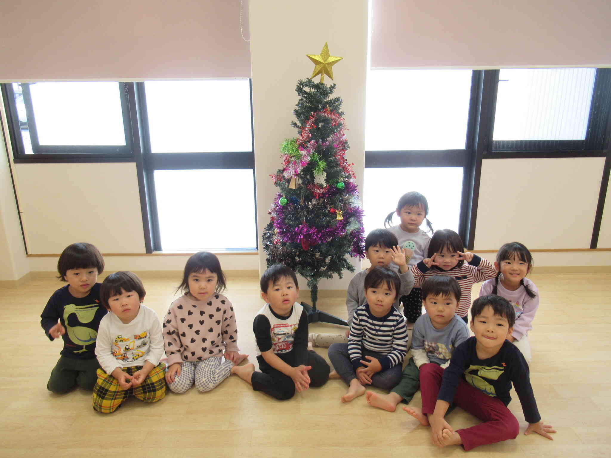 クリスマスツリー(2歳児)