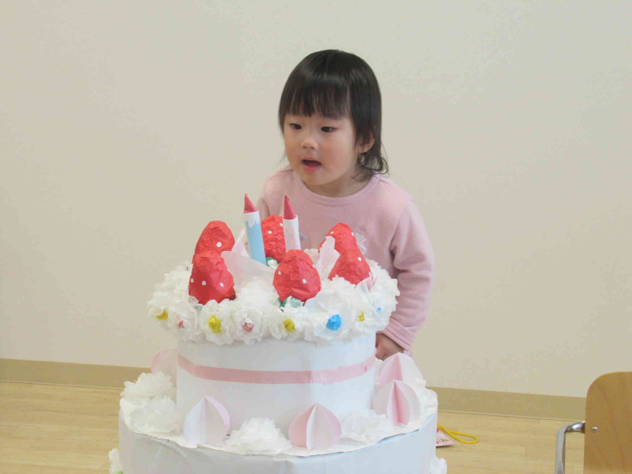 ２月のお誕生会をしたよ