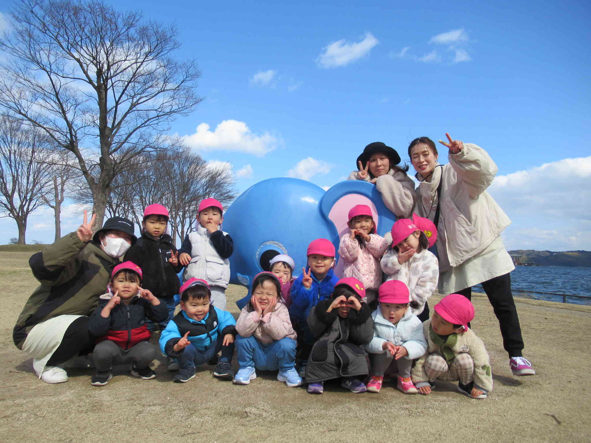 お散歩たのしかったね！！～うさぎ組・2歳児～